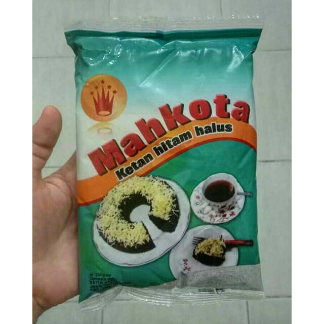 

Tepung Ketan Hitam Mahkota 250gr