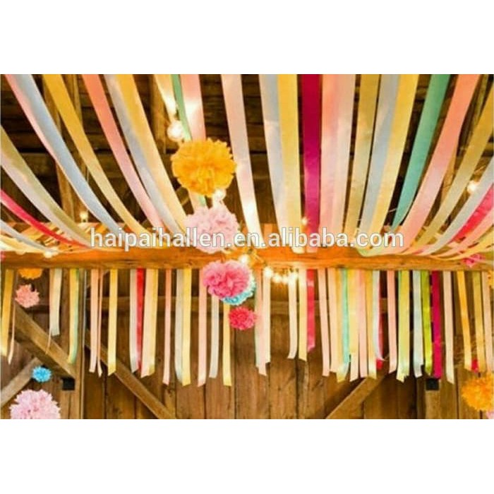 

PAKET HEMAT KERTAS KREP POTONG WARNA WARNI / KERTAS DEKORASI PESTA / KERTAS TISSUE !
