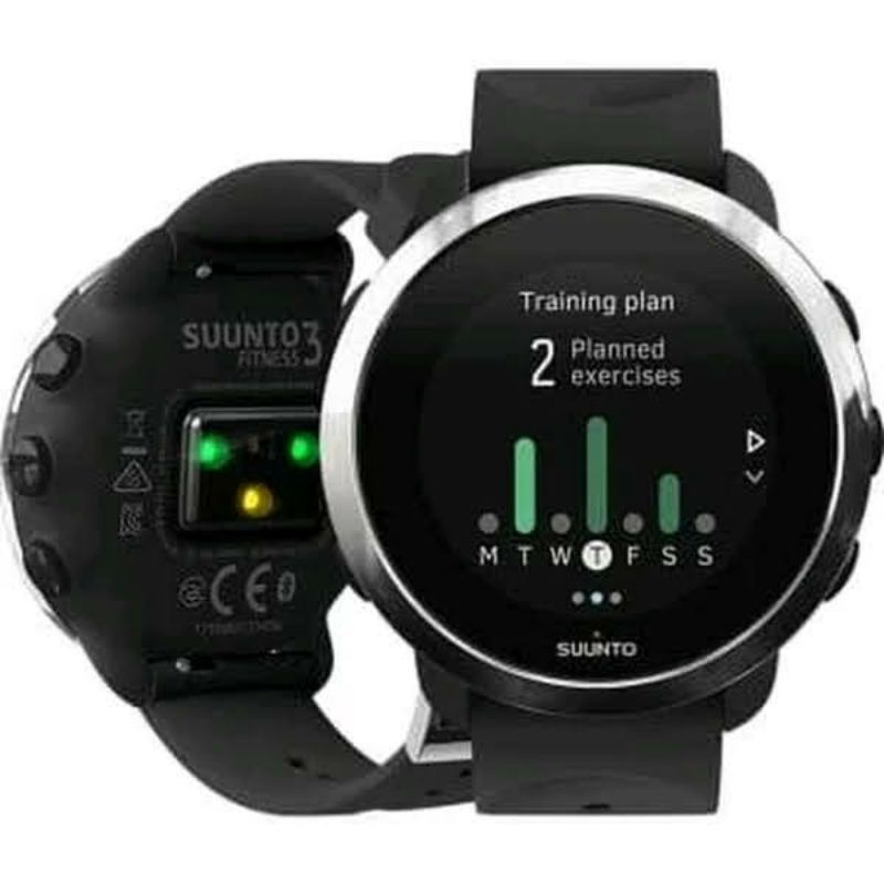 Suunto 3 Fitness Black SS050018000 ORIGINAL jam tangan pria wanita unisex