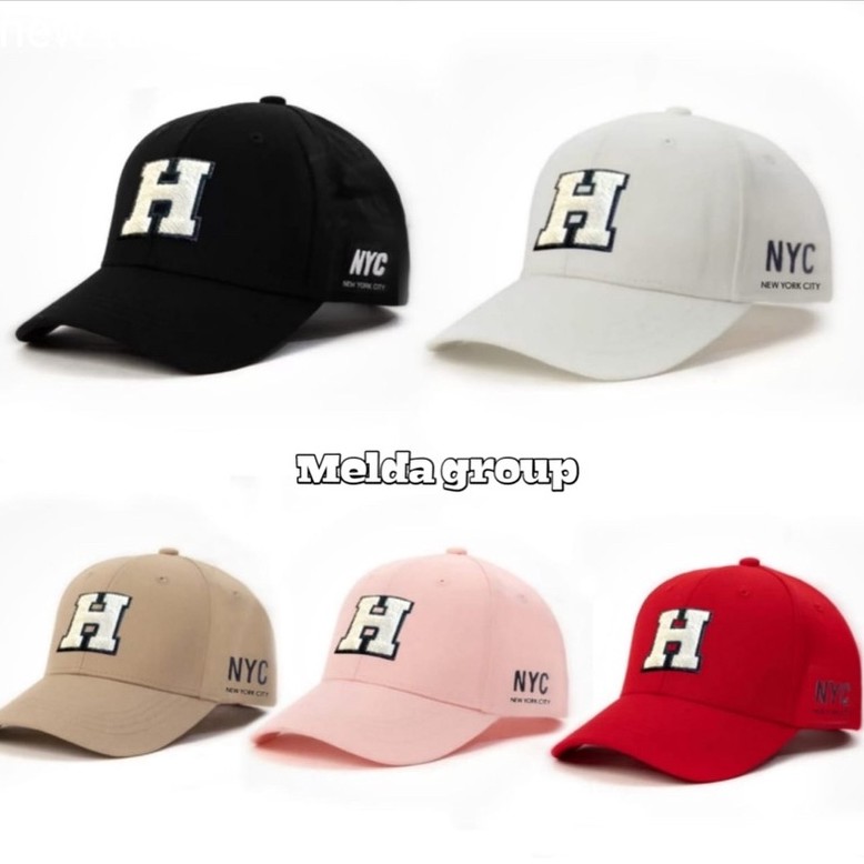 Trendy Topi Baseball Distro Logo H  Nyc Topi Baseball Pria wanita Terbaru Terlaris