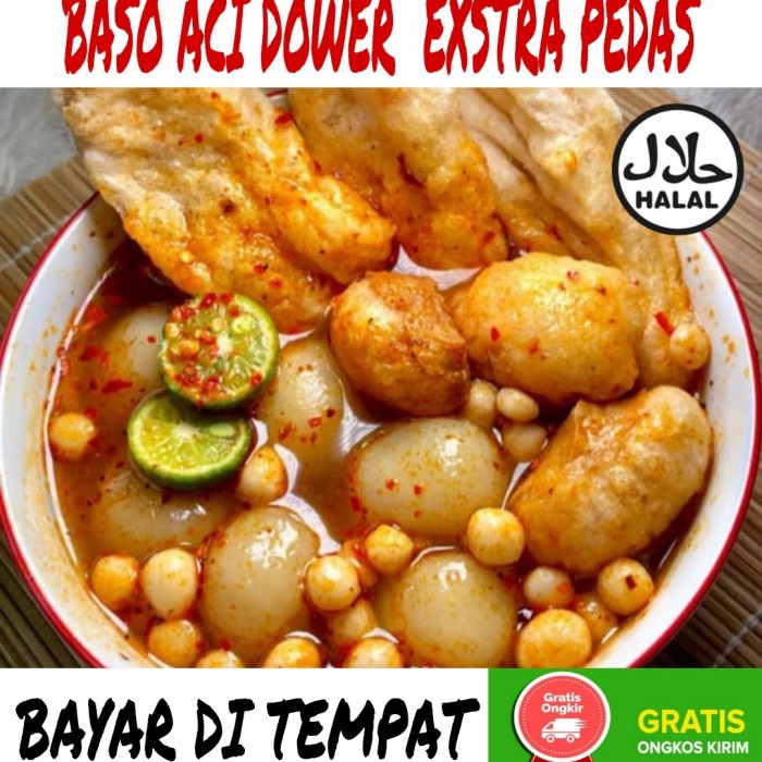 

54ekh Boci Baso Aci Pedas Viral Porsi Besar / Jumbo 60J