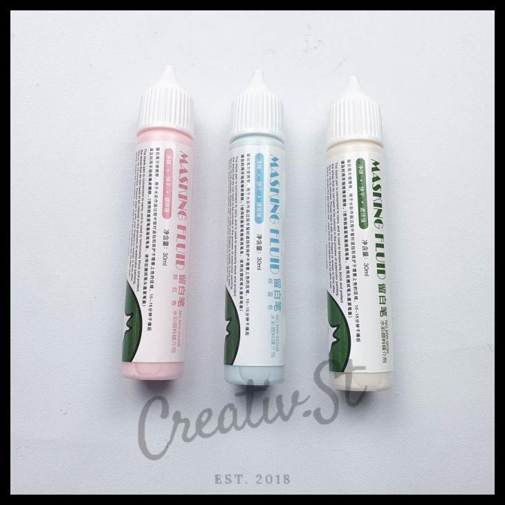 

TERBARUU!! Maries Masking Fluid Pen MW-0030 30 ml TERLARIS