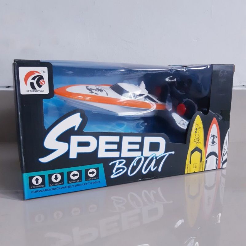 RC SPEED BOAT - MAINAN REMOTE CONTROL ANAK EDUKASI KAPAL REMOT KONTROL