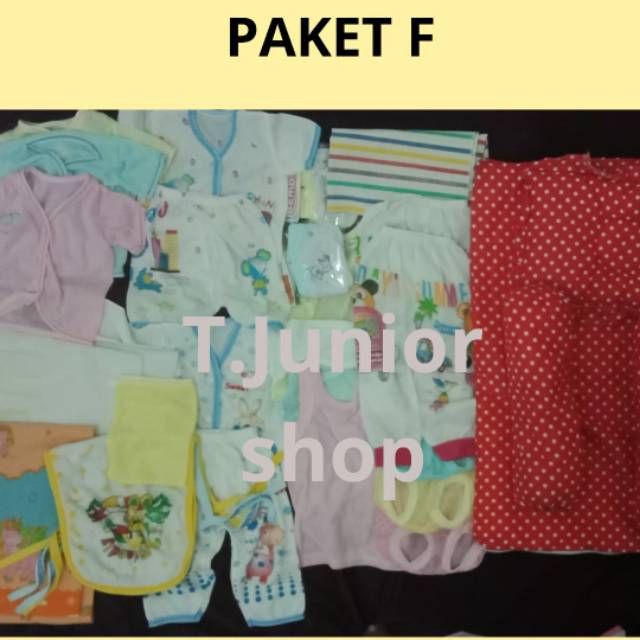 Paket Perlengkapan baju bayi baru lahir