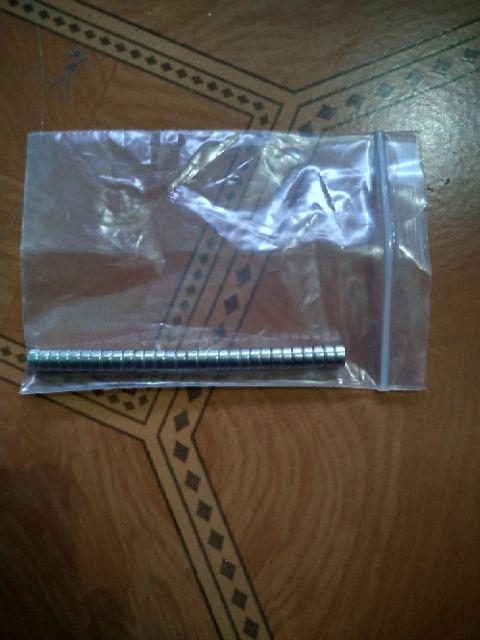 30pcs 6x3mm N52 Balok Bulat Sangat Kuat Bahan Neodymium