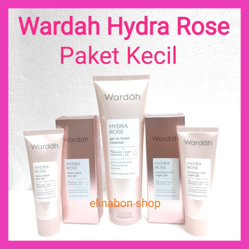 Wardah Hydra Rose Paket kecil