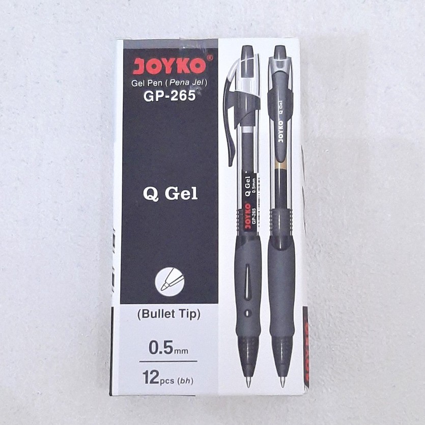 

Joyko Gell Pen GP-265 Q Gel Hitam (1Pcs)