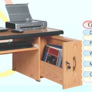 Meja komputer lesehan Meja laptop murah laci samping Meja komputer lesehan Meja laptop murah laci samping