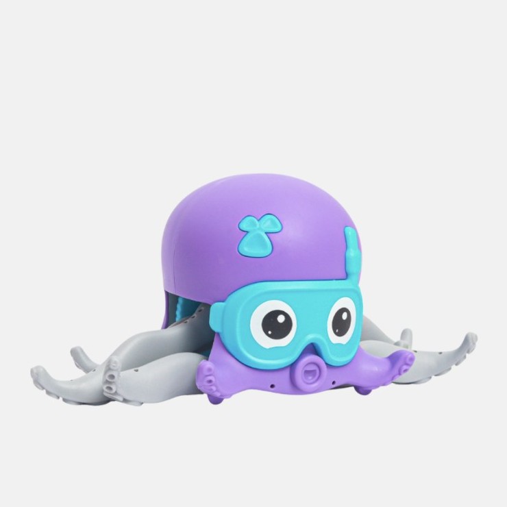 [HK] Mainan Gurita / Octopus Bath Toys Beach Walking Toy Clockwork Toy