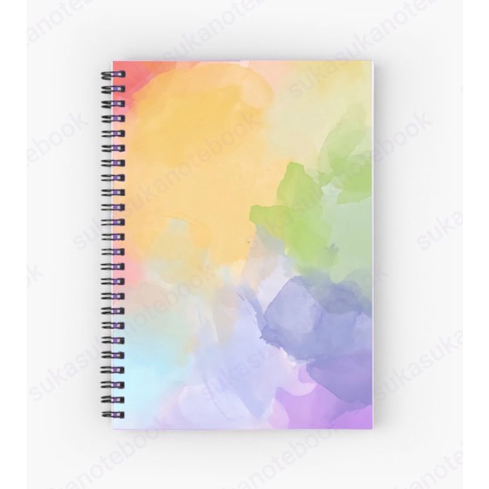 

notebook custom atau buku jurnal harian softcover ukuran a5 bergaris dan polos design by facepetty isi 100 halaman