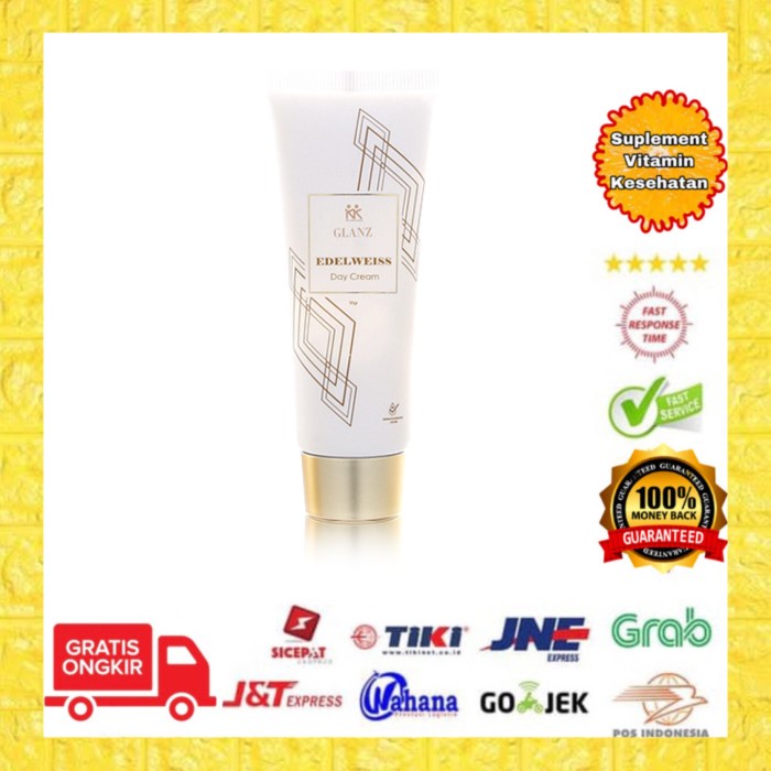 Glanz Edelweiss Day Cream Beautyzen KK Indonesia Original Kecantikan