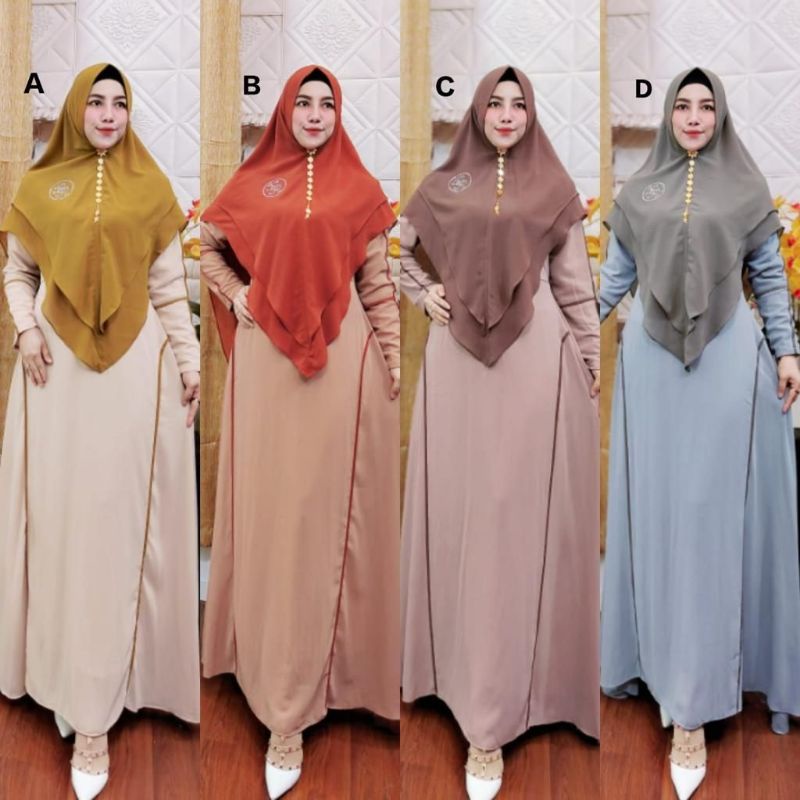 Syar’i by princes/gamis ricis by princess/syar'i terbaru by princess