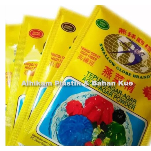 

Agar Agar Swallow Globe 7gr