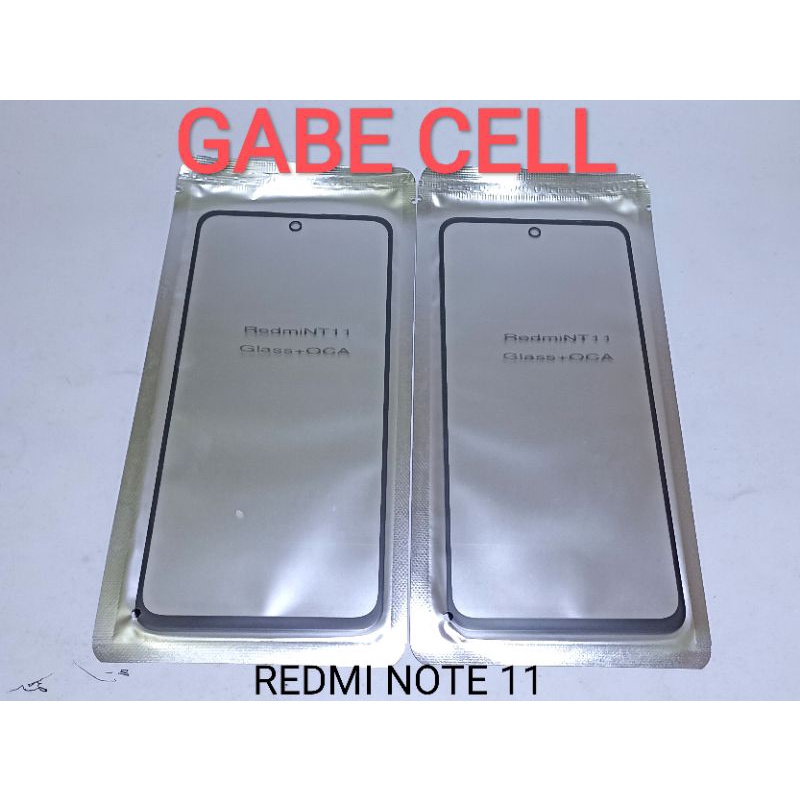 KACA DEPAN LCD+LEM OCA REDMI NOTE 11 REDMI NOTE 11 PRO 4G REDMI NOTE 11 PRO 5G