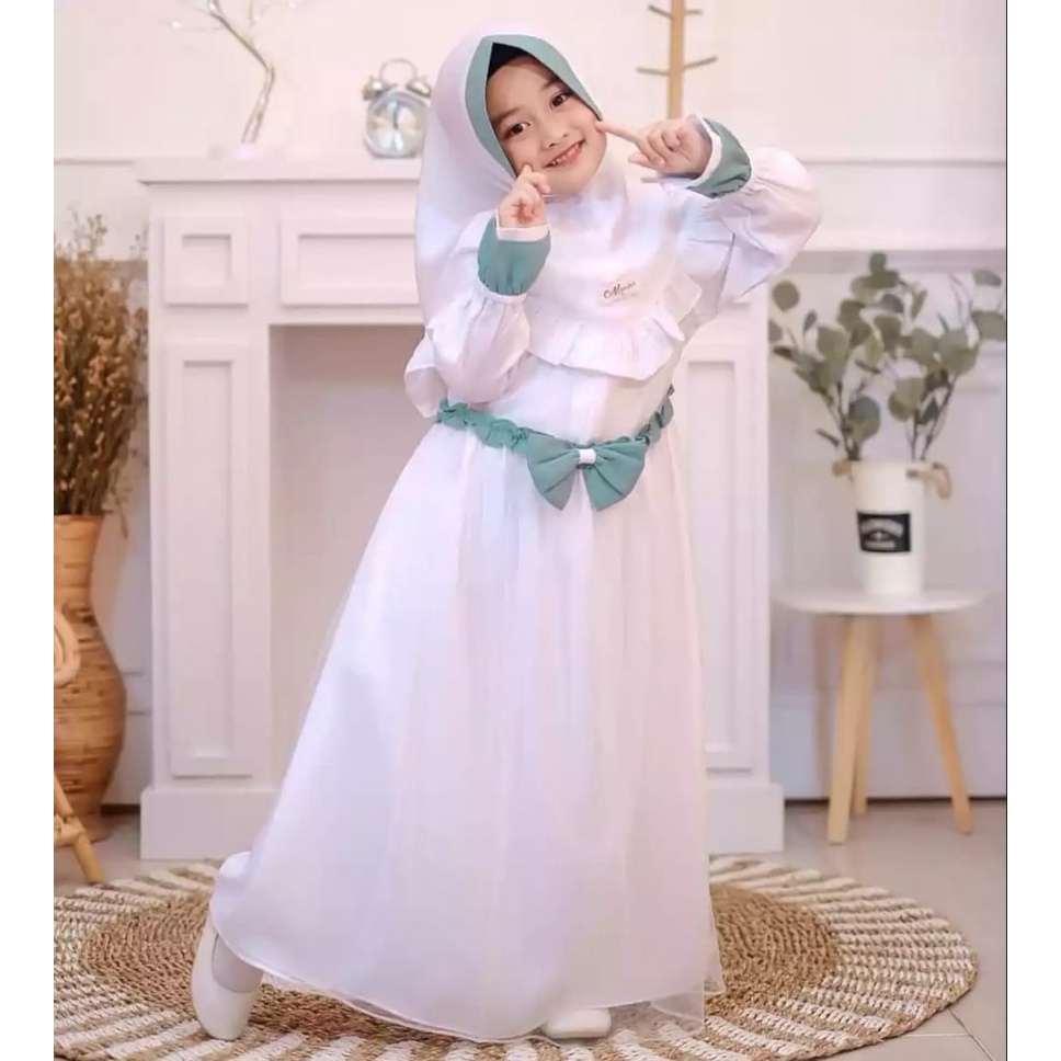 Baju Muslim Anak Gamis Anak Gamis Putih Anak Polos Gamis Manasik Anak Gamis Anak Putih Terbaru 2021 Shopee Indonesia