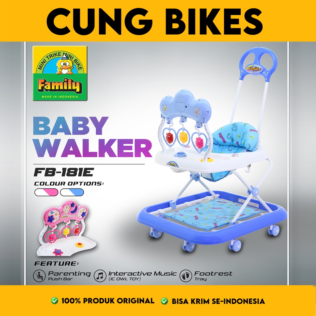 Baby Walker Family 181E # Babywalker Family 181E mainan bayi belajar jalan