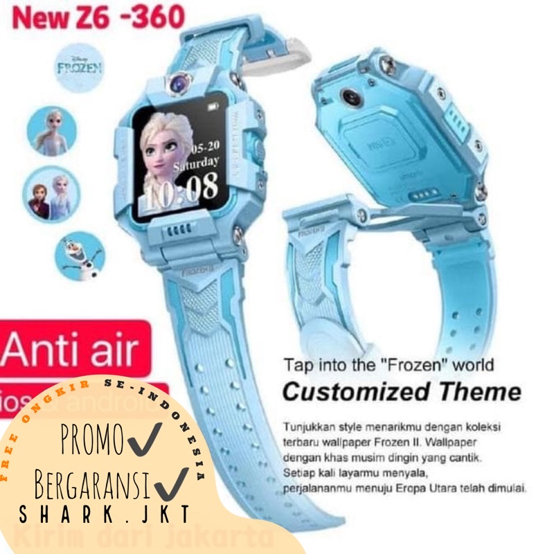 New Jam Tangan Imo Anak Anti Air Z5 / Z6 Gps Tracker Sos Termurah Memantau Lokasi Anak Imei Aktif