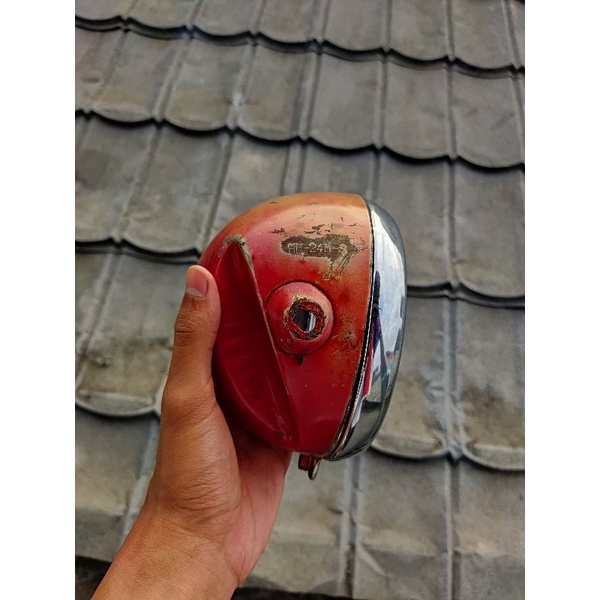 batok cb125 ori copotan cat ori merah