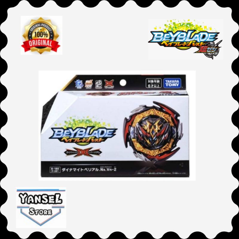 Beyblade S6 Burst B180 B Booster Dynamite Belial