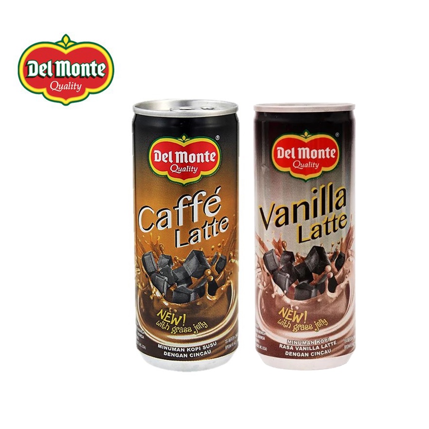 

Del Monte Minuman Coffee Drink 240ml - Caffe Latte / Vanilla Latte