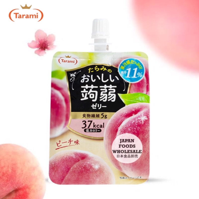 

Tarami Peach Konjac Pouched Jelly / minuman impor / minuman jepang