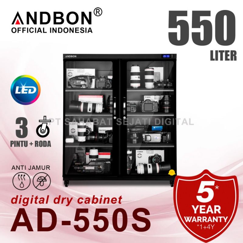 Dry box Dry cabinet Andbon AD 550 S