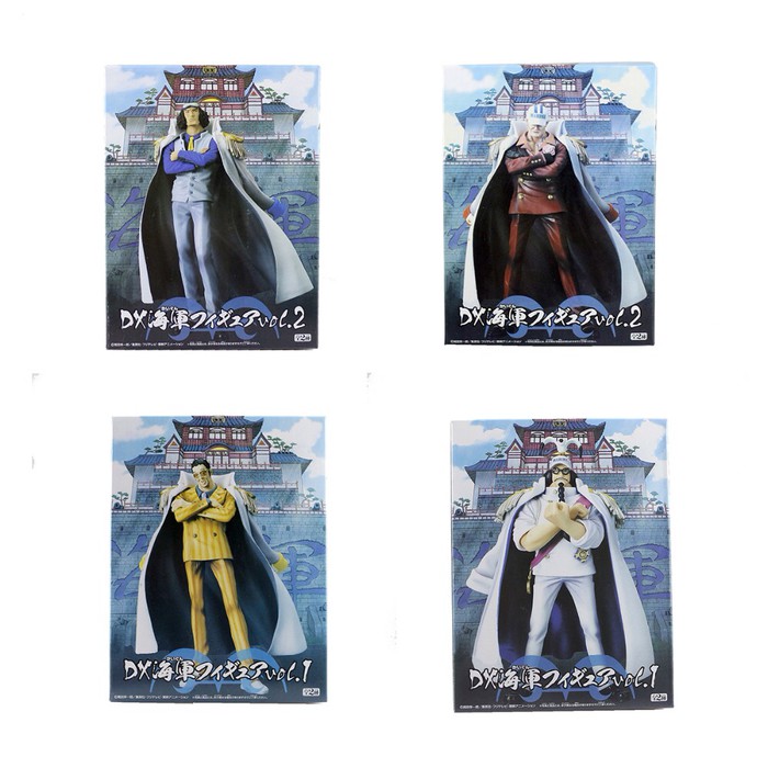 Action Figure One Piece Admiral Akainu Sengoku Kizaru Aokiji  ER-812