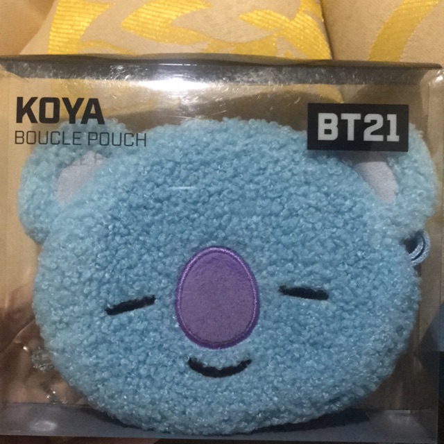 Jual BT21 OFFICIAL KOYA POUCH | Shopee Indonesia