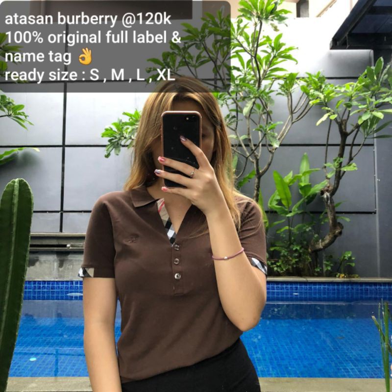 BURBERRY POLO TSHIRT