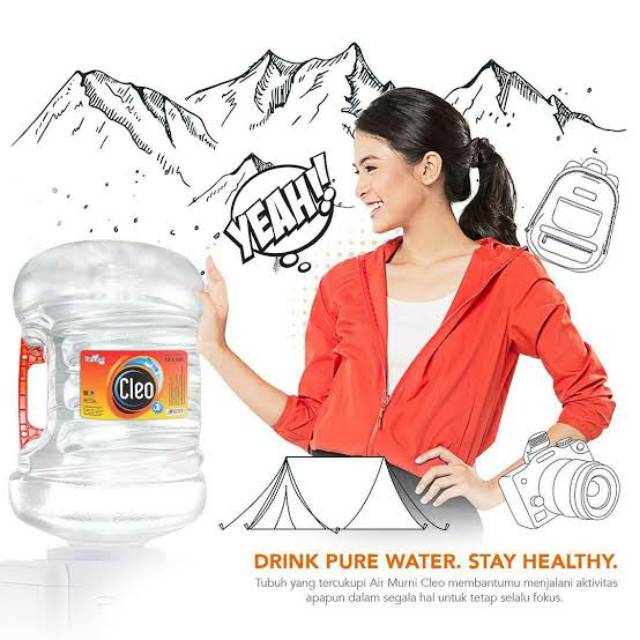 CLEO Air Mineral / Air Minum 19 Liter Galon