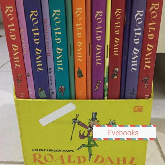 Novel Terjemahan Preloved Koleksi Lengkap Karya Roald Dahl Box Set