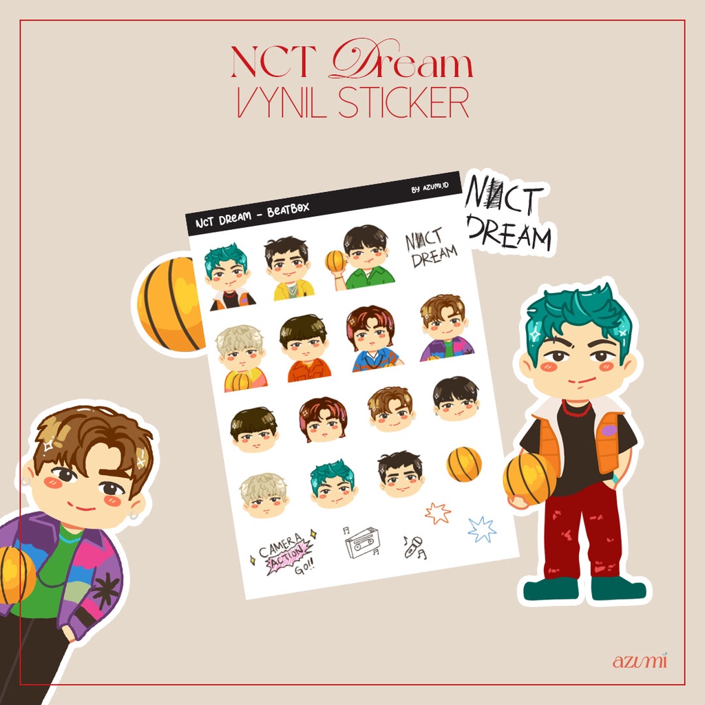 NCT DREAM BEATBOX STICKER