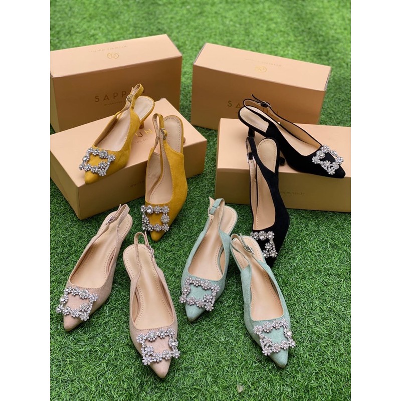 READY STOCK ON PROMO SAPPUN HEELS ORIGINAL IMPORT CHINA - SP03
