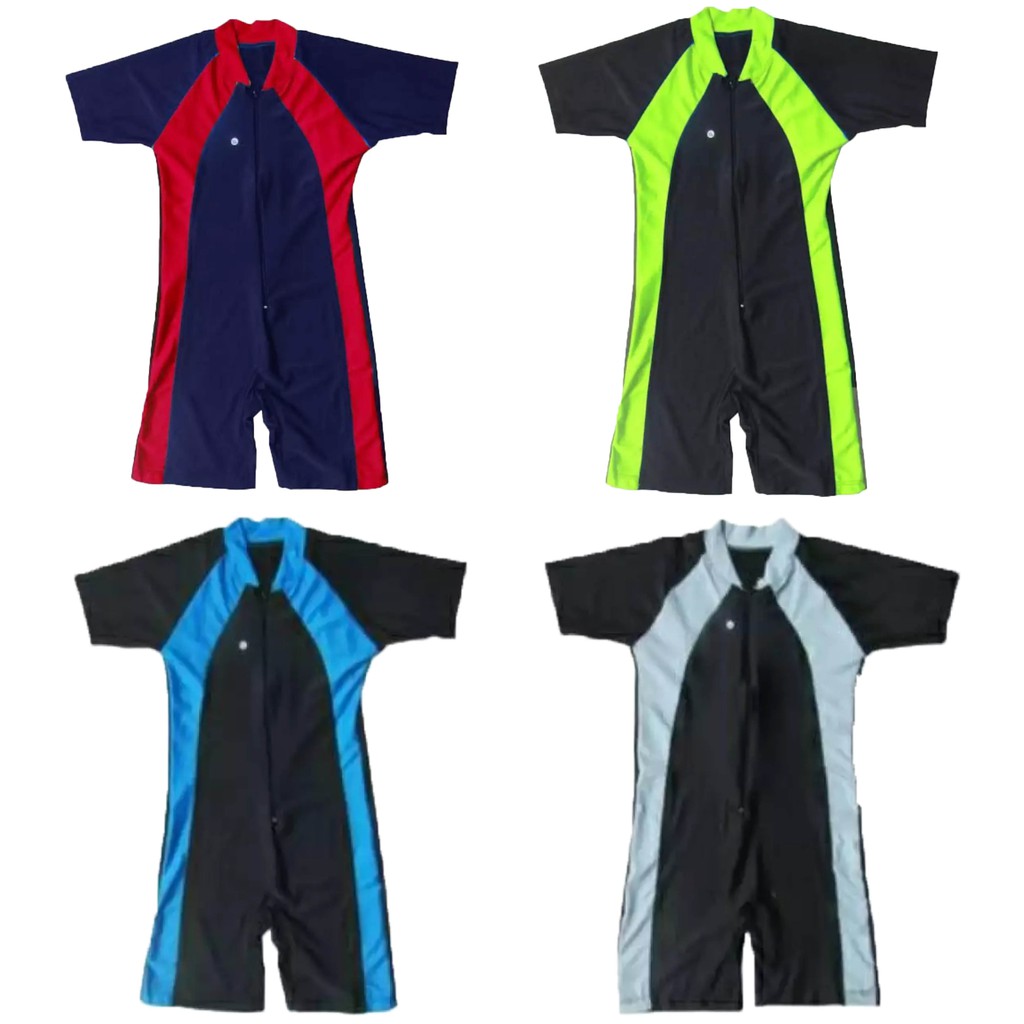 Baju Renang Anak Unisex Polos 1 sampai 25 Tahun Pakaian Diving Anak TK SD Remaja cewek/cowok