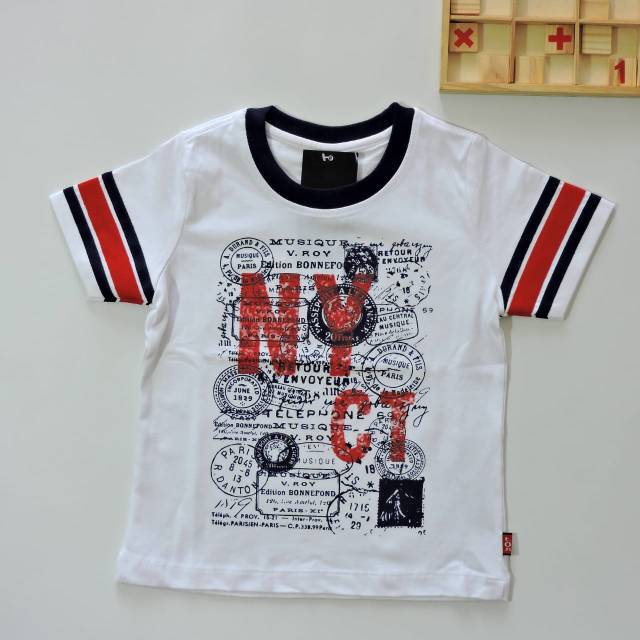 U82 - KAOS ANAK PREMIUM SUMMER TEE  + NY TEE (PREMIUM INDO BRAND)