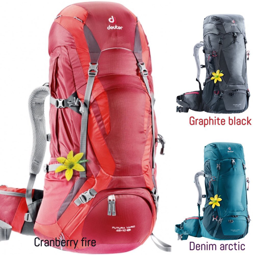 TAS CARRIER DEUTER FUTURA VARIO 45+10SL ORIGINAL