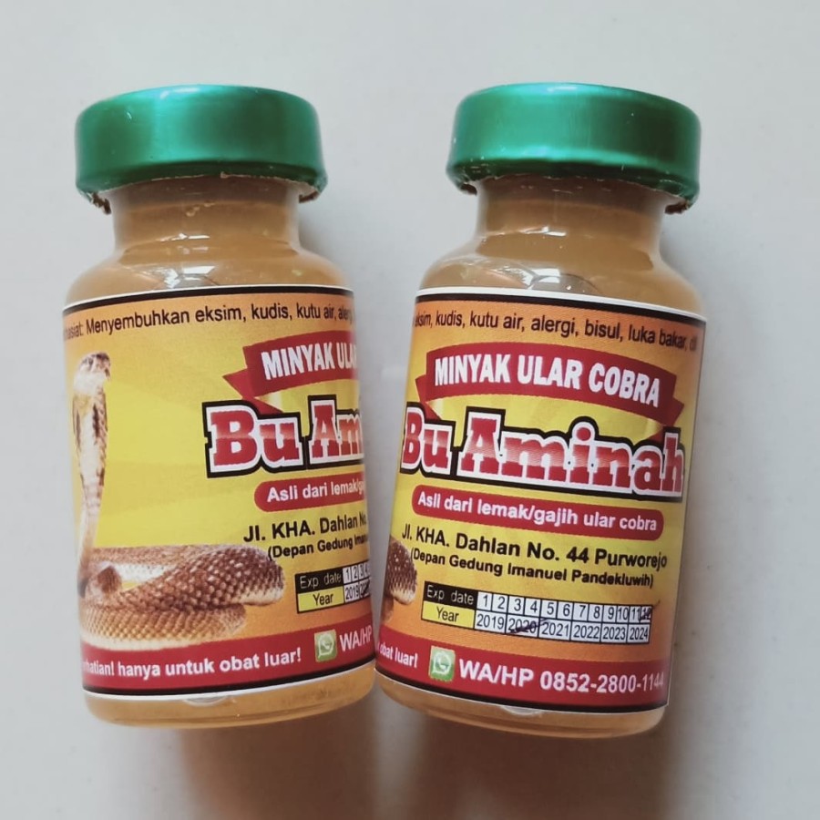 MINYAK OLES ULAR COBRA ASLI MINYAK GATAL KOBRA ORIGINAL 15ml