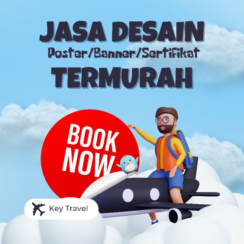 Jasa Desain Sertifikat/Banner/Poster Murah