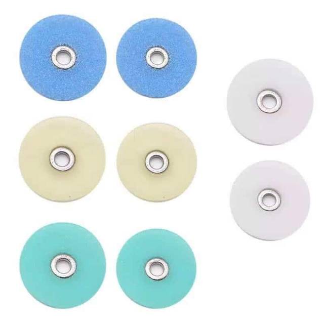 SET 80Pics DENTAL COMPOSITE POLISHING 12mm 14mm MANDREL POLES KOMPOSIT KIT SOFLEX // Mandrill Mandrills Mandril Sof Lex Komposite Bur Untuk Gigi Palsu Dan Veneer / Cakram Amplas