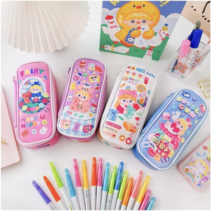 

Sale Panache Bentoy Milkjoy Fairy Large Capacity Pencil Case Tempat Pensil Trendi