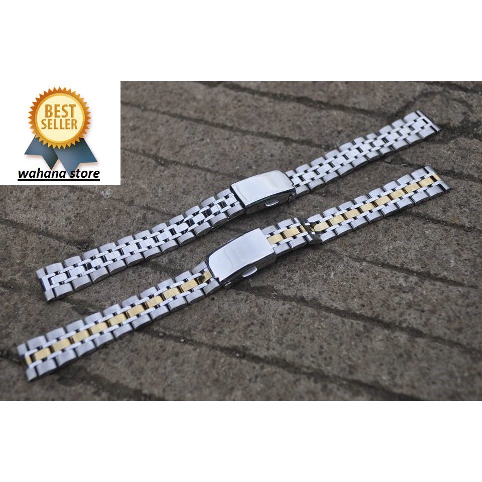 STAINLESS STELL 14MM STRAP TALI JAM RANTAI STAINLESS 14MM
