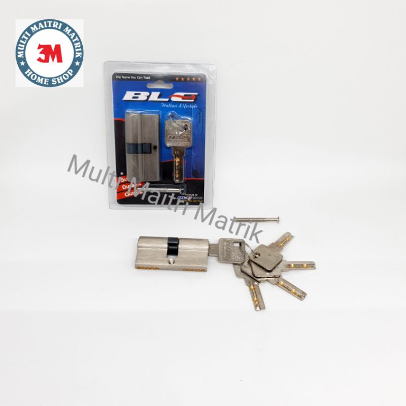 Silinder kunci pintu komputer Bellucci 65mm / silinder kunci pintu besar
