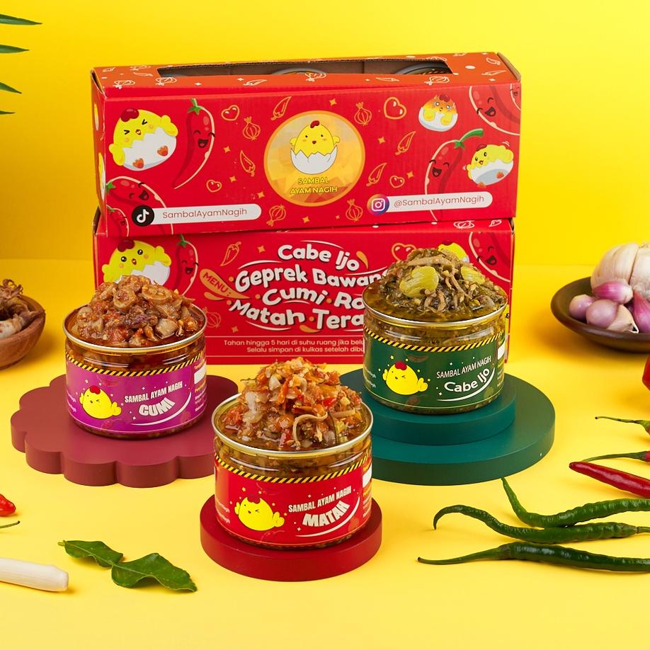 

Trend - SAMBAL NAGIH - 3 Sambal Terenak Untuk Hadiah Oleh Oleh Hampers Homemade