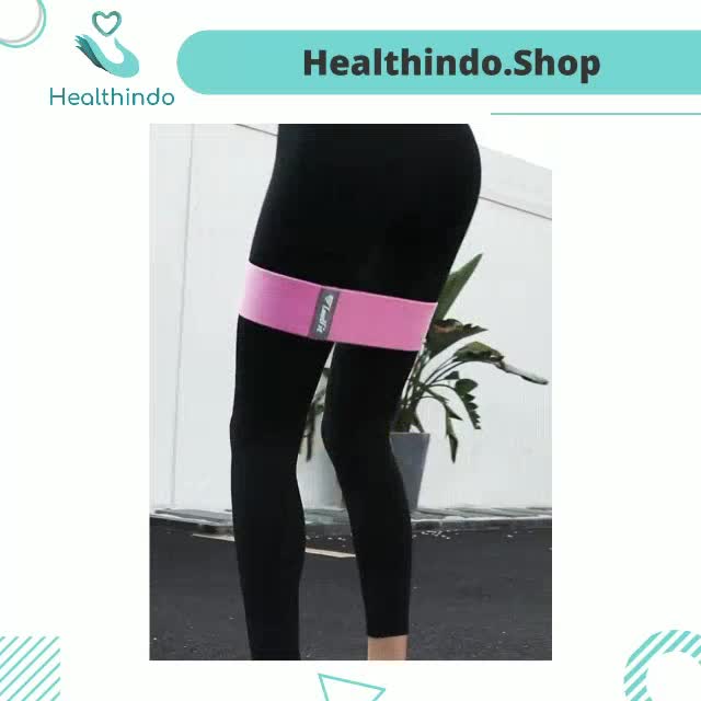 Aolikes Resistance Band Kain Anti Slip Untuk Latihan Squat Aolikes Resistance Band Kain Anti Slip Untuk Latihan Squat