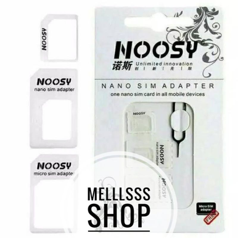 NOOSY NANO SIM ADAPTER/RUMAH KARTU SIM CARD