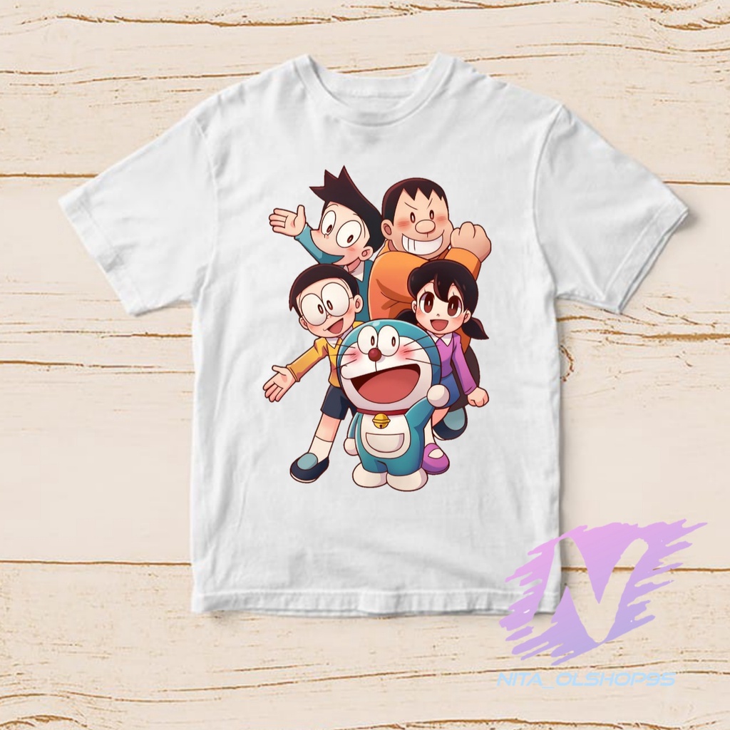 kaos doraemon terbaru baju kaos anak sinema doraemon