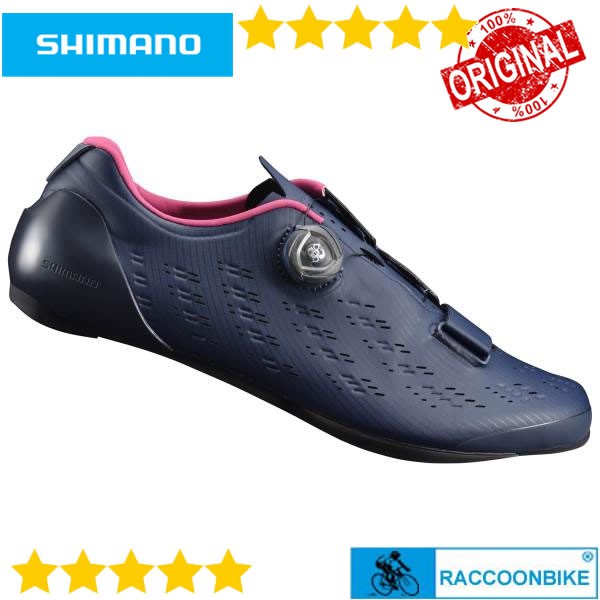 SEPATU SEPEDA SHIMANO SH-RP9E SH-RP901E ROAD CLEAT CARBON NAVY