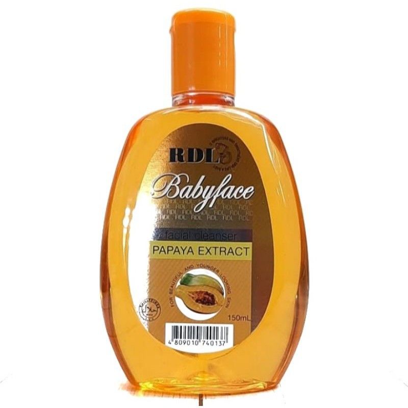 RDL BABYFACE CLEANSER ORIGINAL TONER AMPUH MEMUTIHKAN KULIT OBAT JERAWAT FLEK CREAM NRL ORIGINAL