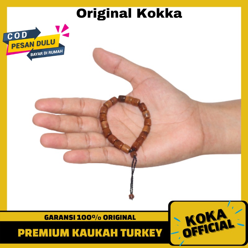 Gelang Kayu Kaokah Marjan Besar Original Kaukah Kaoka Kauka Kokkah Koka By Kokka Official