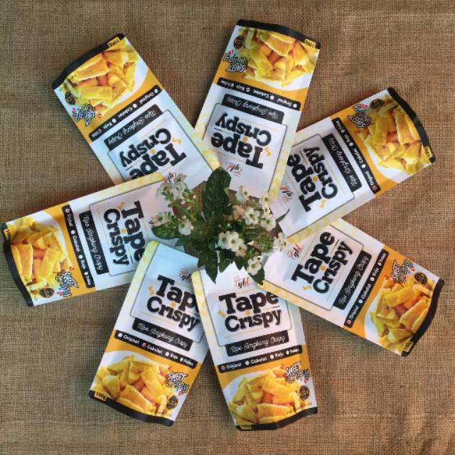 Tape Crispy asli Bondowoso ori (250 g)